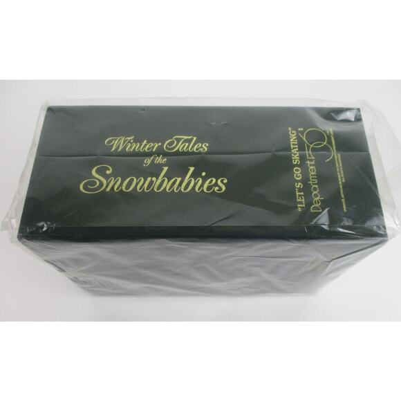 Dept 56 Snowbabies Let's Go Skating Figurine #6860-8 Retired Brand New in Box - Picture 1 of 3